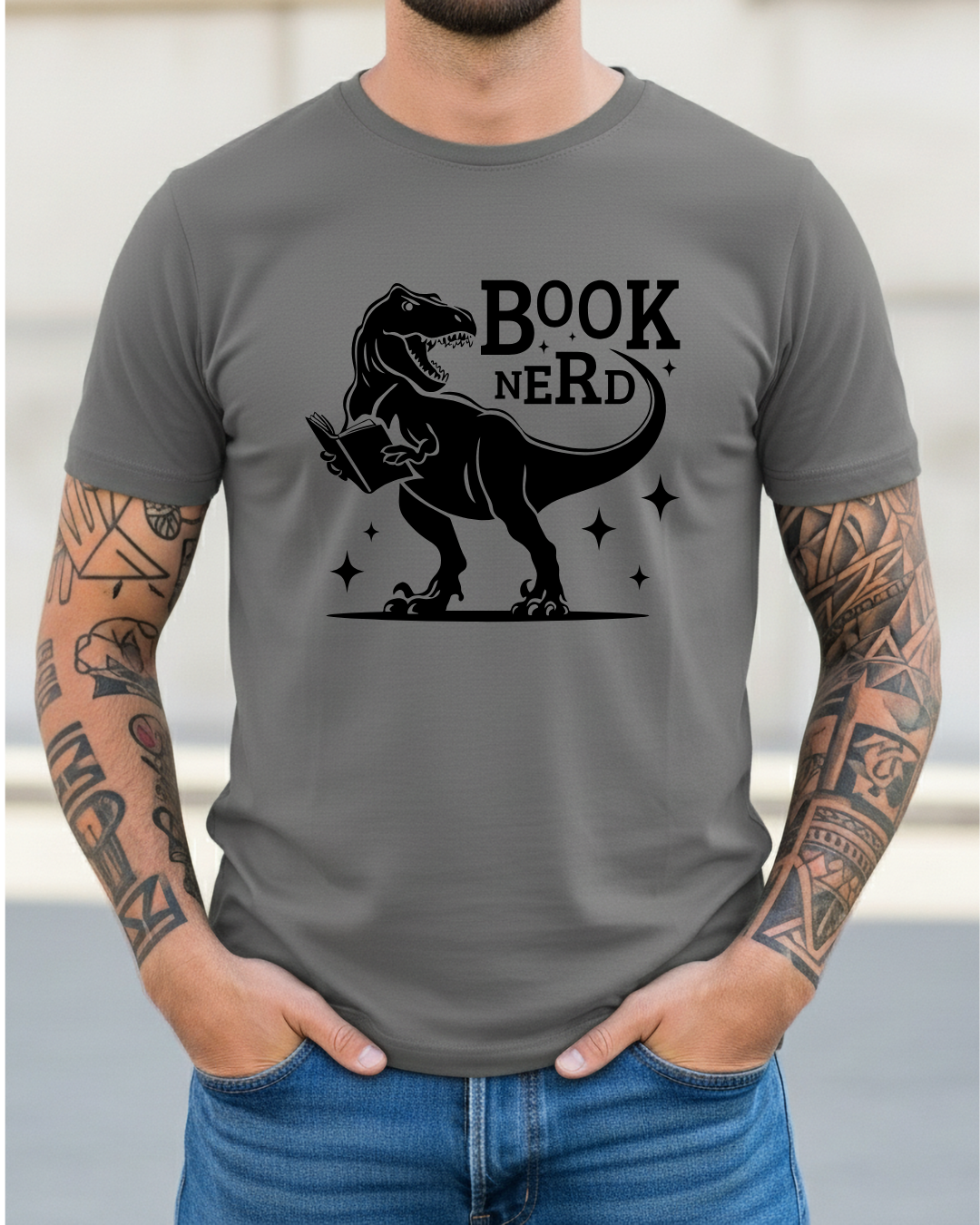 Book Nerd Men's Tee