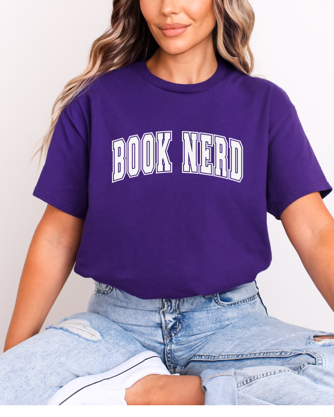Book Nerd Varsity Women's Tee