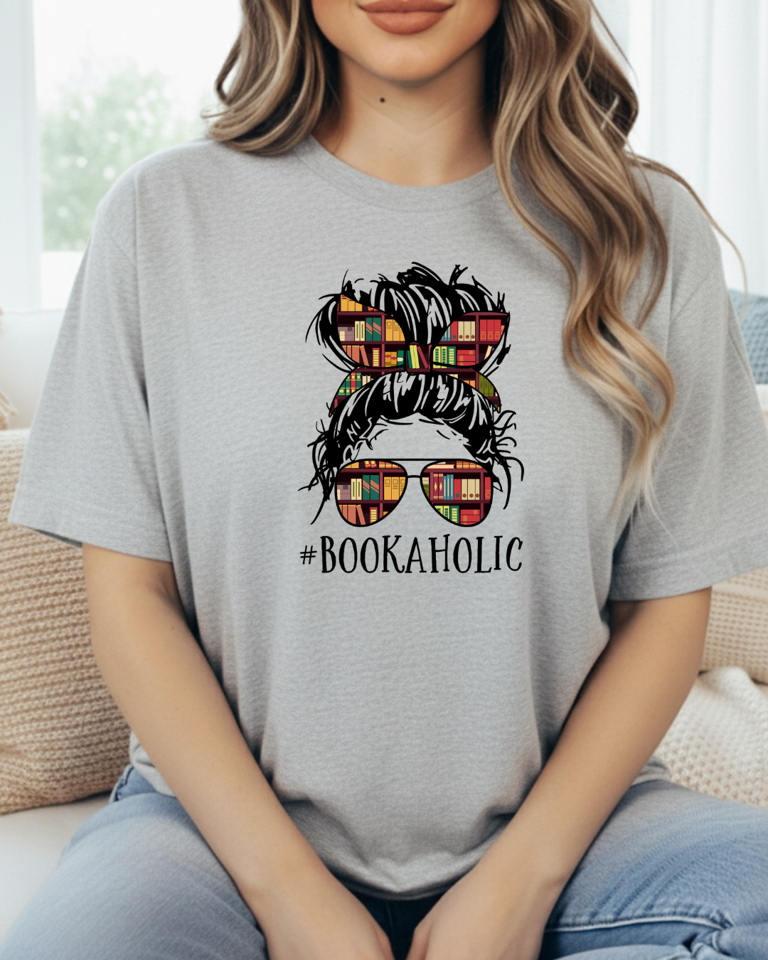 #Bookaholic Women's Tee