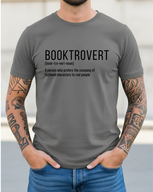 Booktrovert 2 Men's Tee