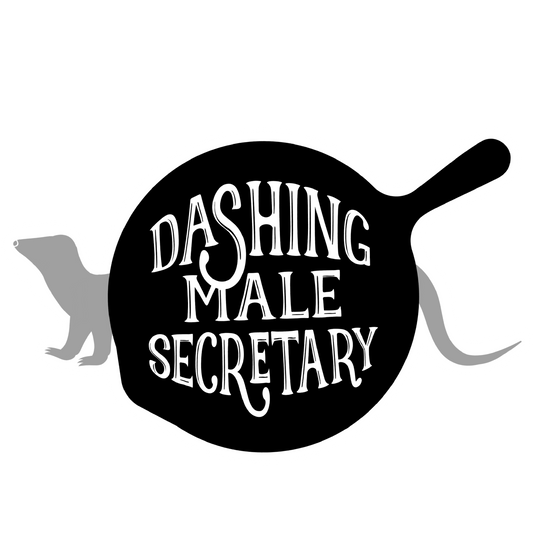 UV-DTF Sticker Dashing Male Secretary