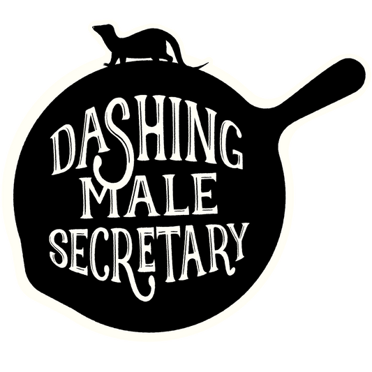 UV-DTF Sticker Dashing Male Secetary