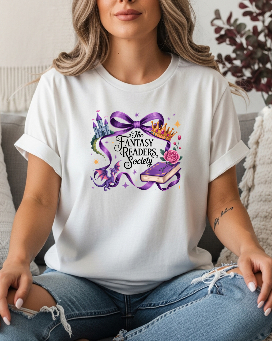 Fantasy Readers Society Women's Tee