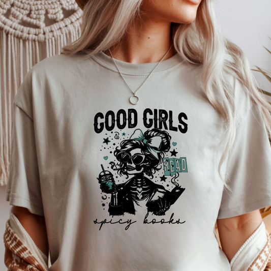 Good Girls Read Spicy Books Women's Tee