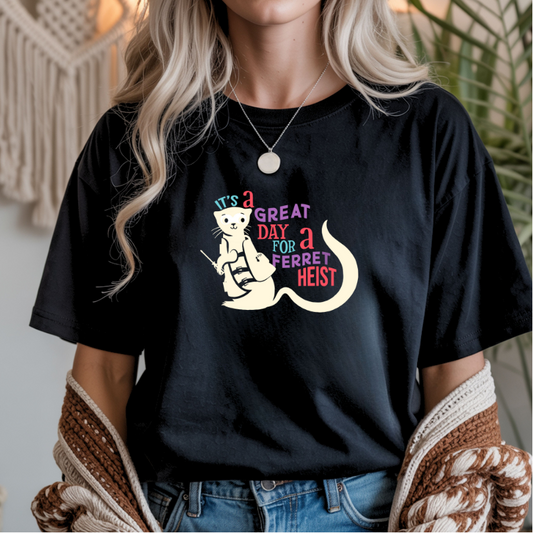 *Ferret Heist Colorful Tee