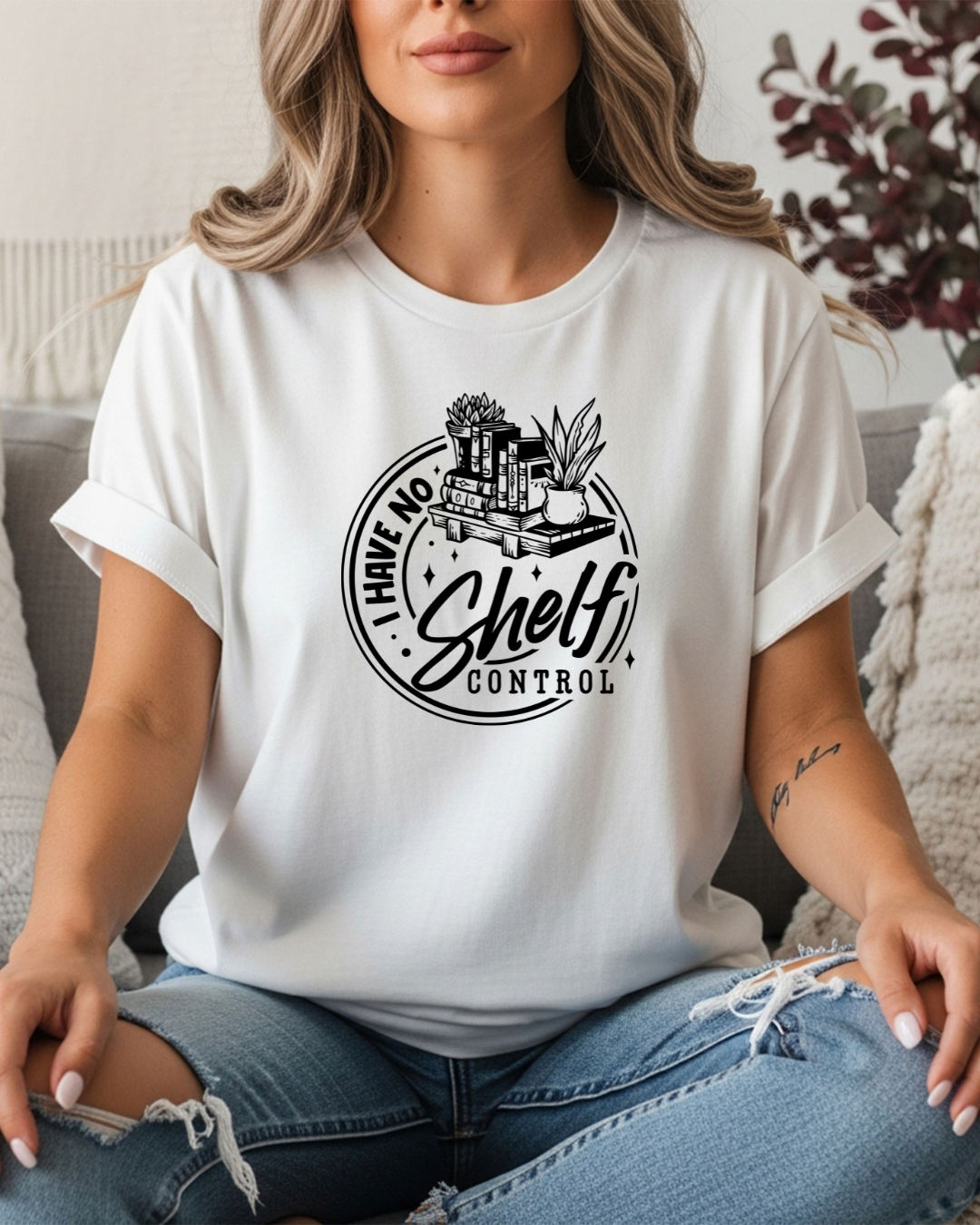 I Have No Shelf Control Women's Tee