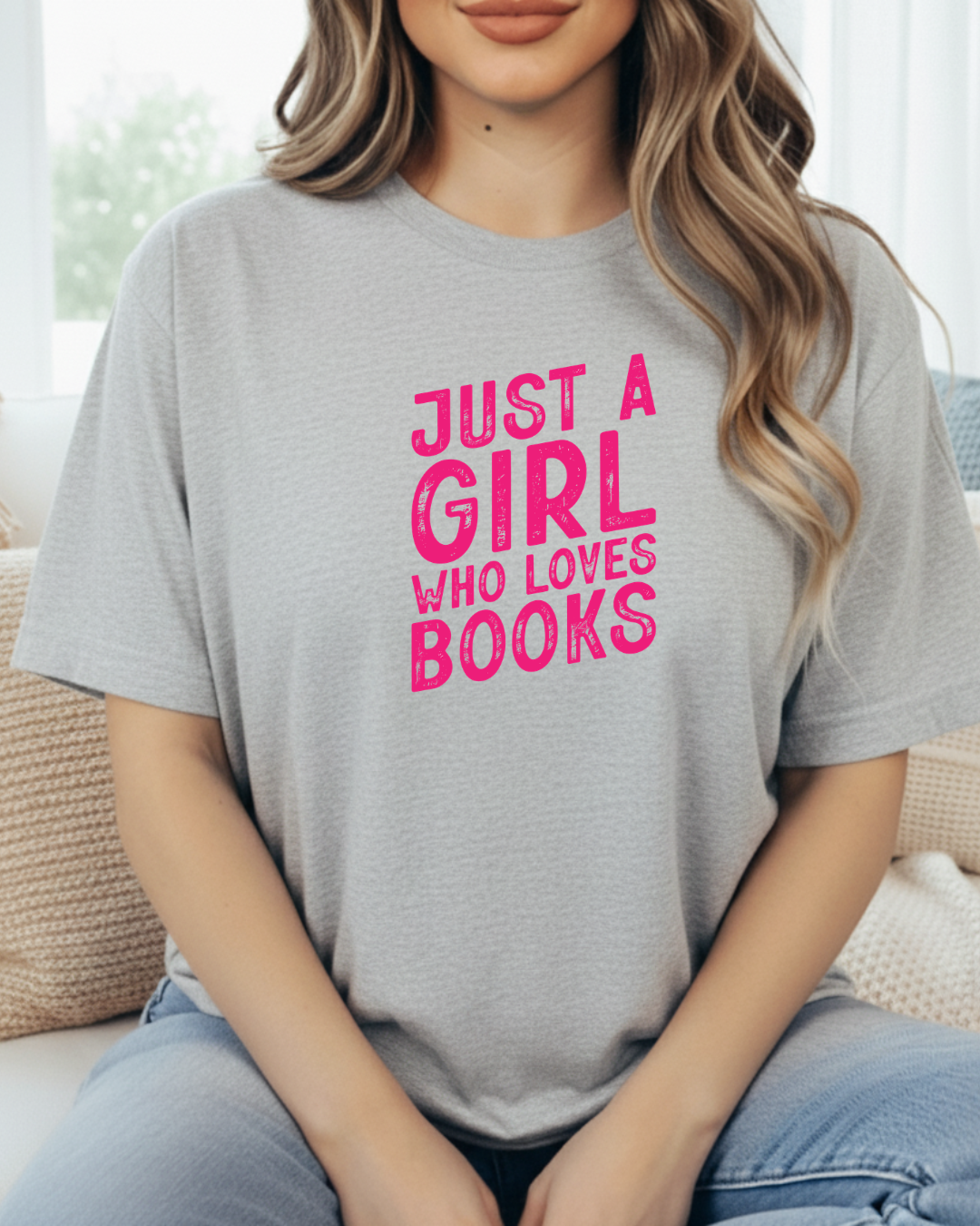 Just A Girl Who Loves Books Women's Tee