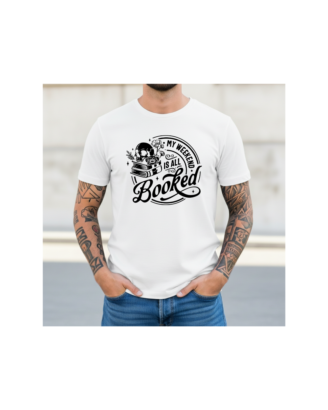 My Weekend is all Booked Men's Tee