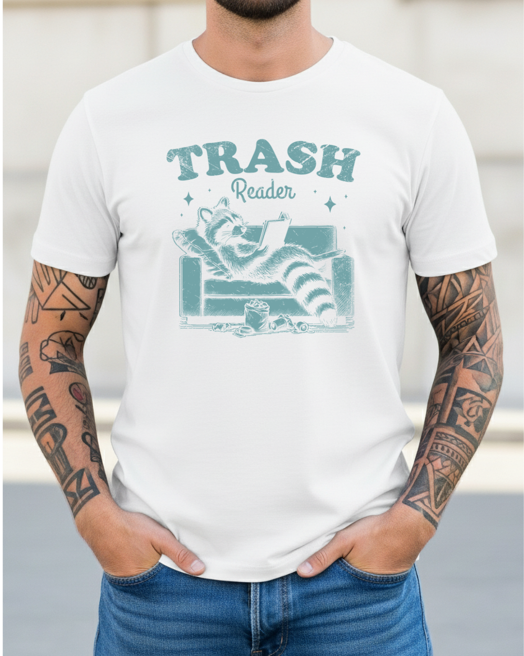 Trash Reader Men's Tee