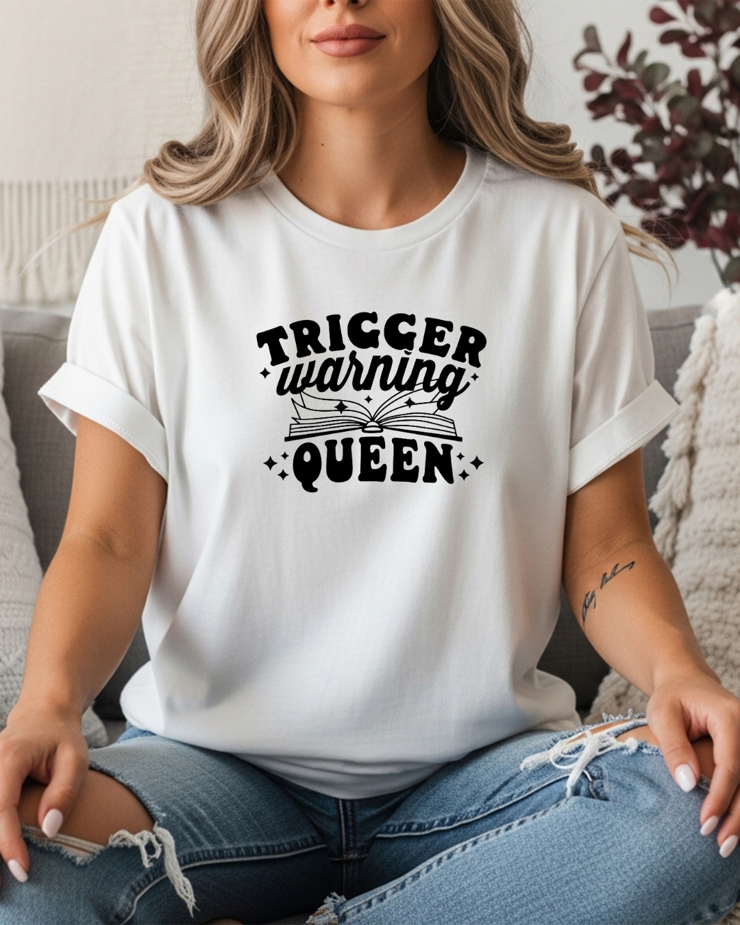 Trigger Warning Queen Women's Tee
