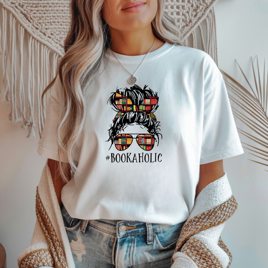 #Bookaholic Women's Tee